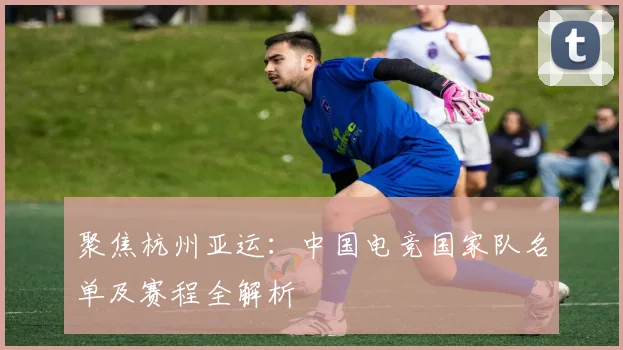 聚焦杭州亚运：中国电竞国家队名单及赛程全解析